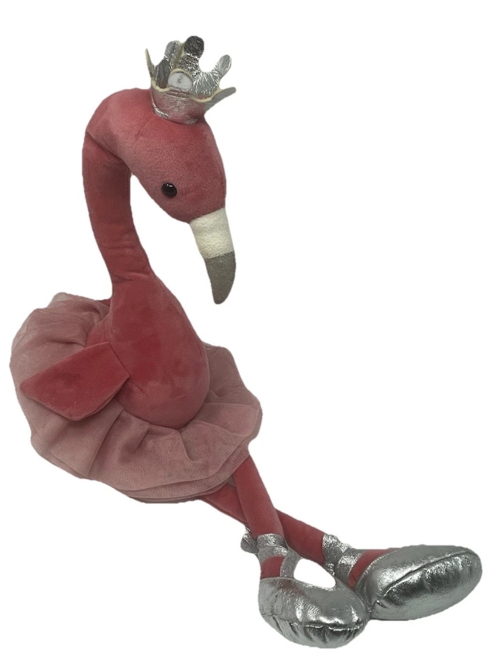Jellycat Ballerina Flamingo Plush Large Crown Tutu NWT w/ Tags